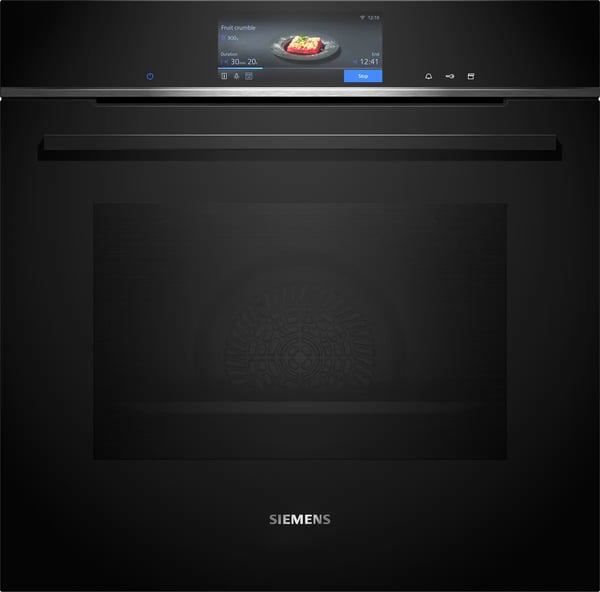 Siemens iQ700 HS758G3B1 ångugn Medium Svart Röra Siemens iQ700 HS758G3B1 ångugn Medium Svart Röra