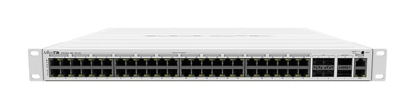 Mikrotik CRS354-48P-4S+2Q+RM netværksswitch Administreret L3 Gigabit Ethernet (10/100/1000) Strøm over Ethernet (PoE) 1U