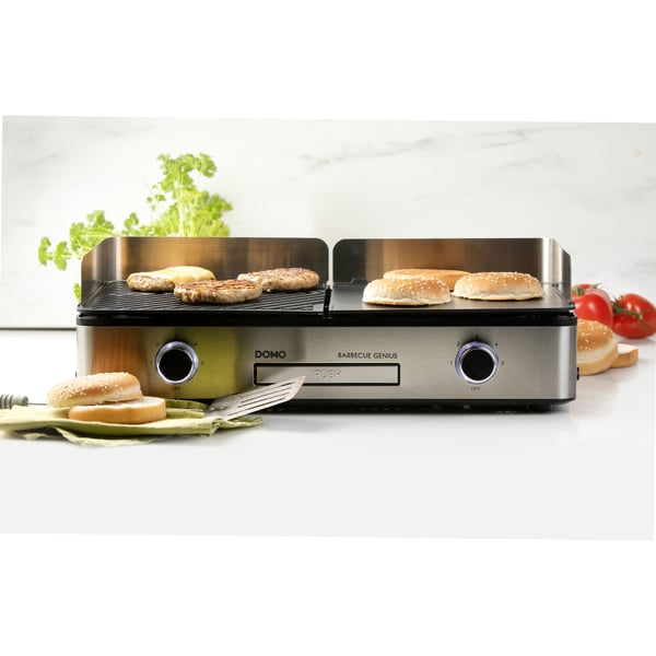 Miniatyrbillede 3 af 20: Domo DO9259G raclette grill 2400 W Sort, Rustfrit stål