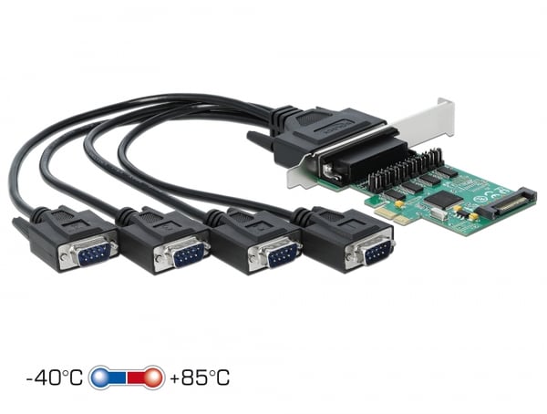 Miniatyrbild 3 av 4: DeLOCK 89938 nätverkskort/adapters Intern