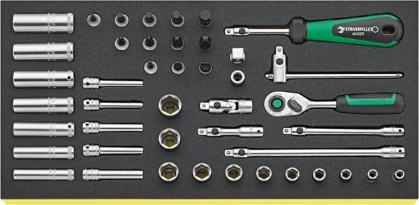STAHLWILLE TCS 40/35/9QR Uppsättning 44 styck