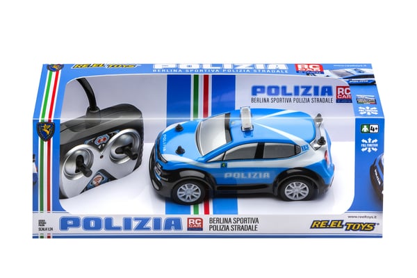 Pikkukuva 1 / 2: RE.EL Toys 2278 radio-ohjattava (RC) malli Poliisiauto Sähkömoottori 1:24