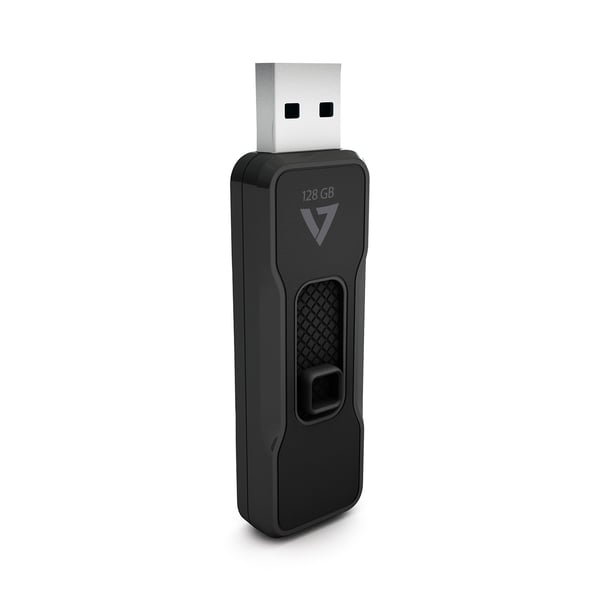Pikkukuva 1 / 5: V7 VP3128G USB-muisti 128 GB USB A-tyyppi 3.2 Gen 1 (3.1 Gen 1) Musta