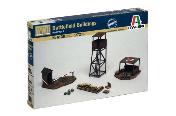 Pikkukuva 1 / 8: Italeri Battlefield Buildings Pienoismallin osa ja lisätarvike Rakennus