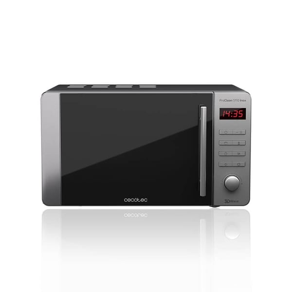 Miniatyrbild 1 av 12: Cecotec ProClean 5110 Inox Rostfritt stål Grillmikrovågsugn Bänkdiskmaskin 20 l 700 W