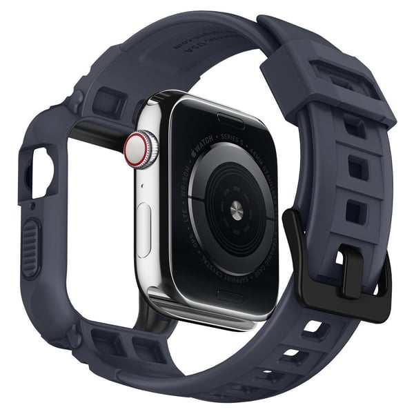 Miniatyrbillede 4 af 8: Spigen ACS00819 Smart bærbart (wearable) tilbehør Boks Kul Termoplastisk polyurethan (TPU)