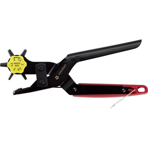 Miniatyrbillede 1 af 5: Toolcraft TO-6425610 hulletang Drejende tænger 6 stk 2,2.5,3,3.5,4,4.5 mm Kulstofstål, Stål Sort 1 stk