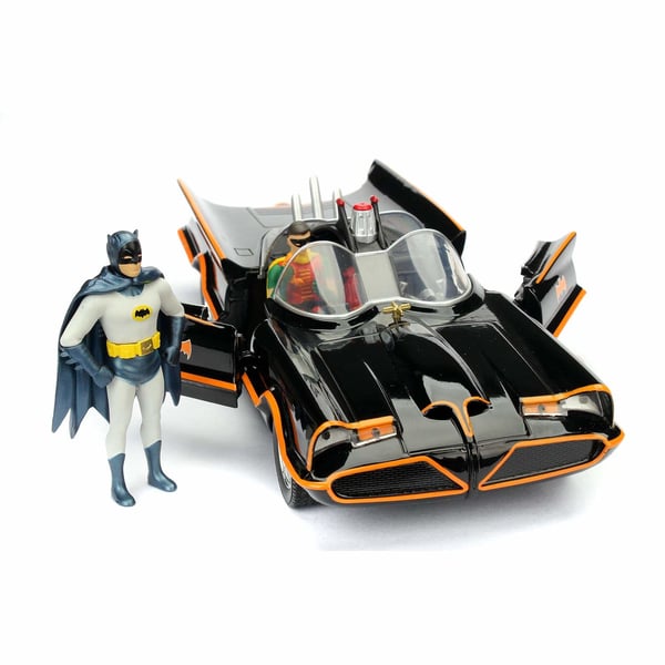 Miniatyrbild 6 av 10: Jada Toys Batmobile Classic