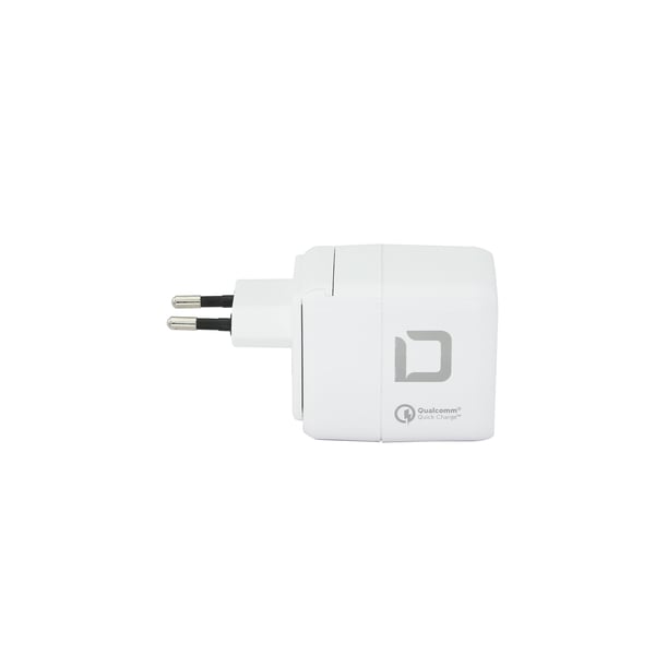 DICOTA D31722 mobiililaitteen laturi Universaali Valkoinen AC Sisätila