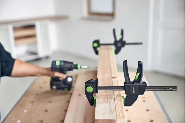 Miniatyrbillede 4 af 8: Festool FS-EZ 150/2 Skruetvinge 15 cm Sort, Grøn, Grå
