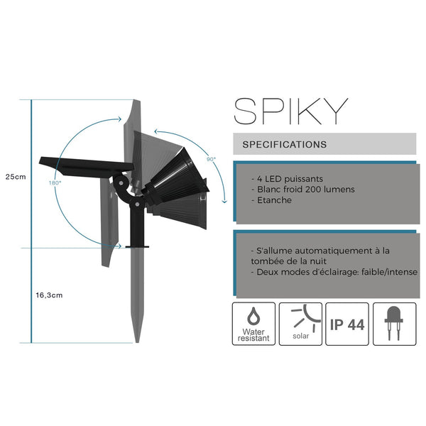 Miniatyrbillede 6 af 8: Lumisky Spiky W34