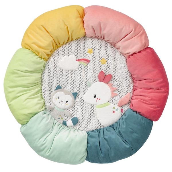 Fehn 057195 Plysch, Polyester Multifärg Babylekmatta