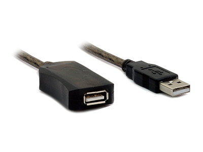 Hamlet XUREP10 USB-kaapeli USB 2.0 10 m USB A Musta
