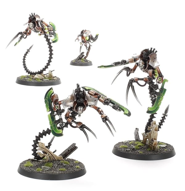 Miniatyrbild 10 av 10: Games Workshop Ophydian Destroyers