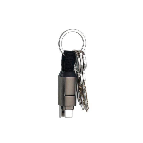 Miniatyrbild 3 av 5: Rolling Square inCharge 6 USB-kablar USB C Micro-USB A 0,48 Gbit/s Grå