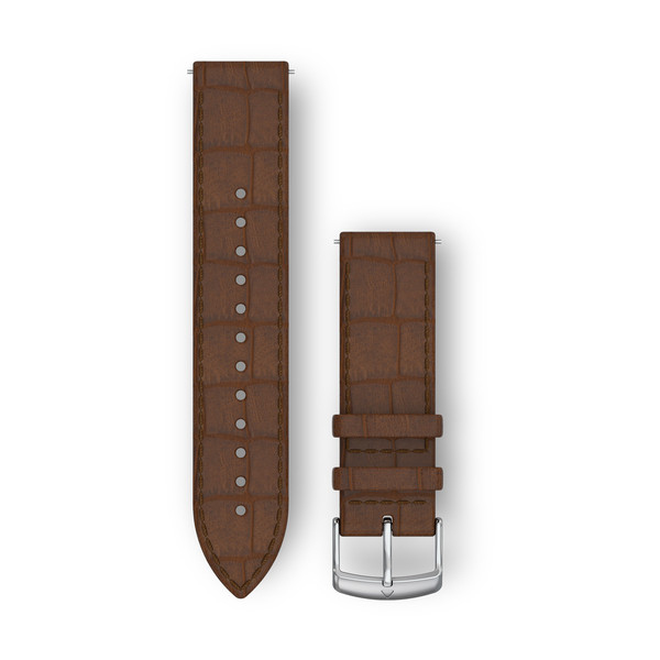Garmin Quick Release Band Brun Læder