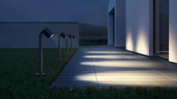 STEINEL Spot Way Maavalaistus ulkokäyttöön GU10 LED F
