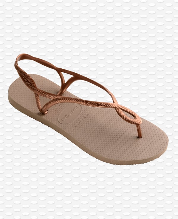 Miniatyrbillede 3 af 4: Havaianas Luna Hunstik Roseguld