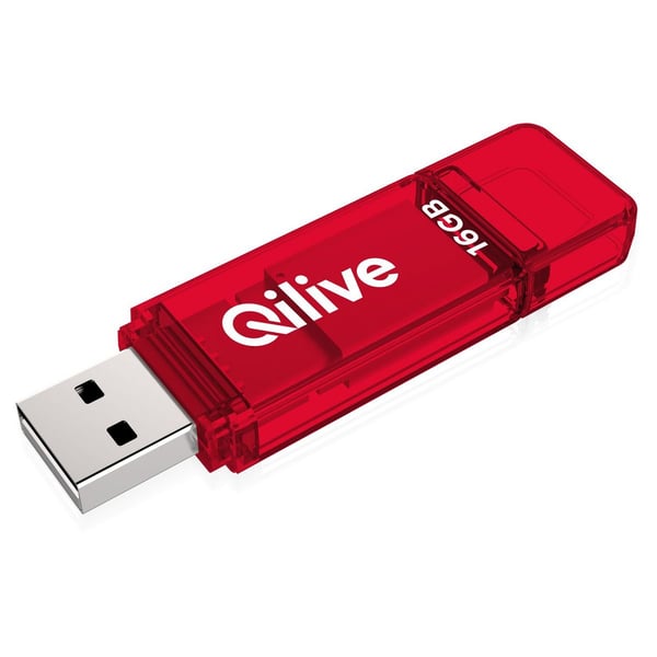 Qilive Q.8391 USB-nøgle 16 GB USB Type-A 2.0 Rød