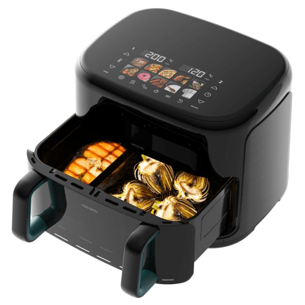 Miniatyrbild 10 av 14: Cecotec Cecofry&Grill Smokin'Prime 11000 Single 11 l Fristående 2800 W Varmluftsfritös Svart