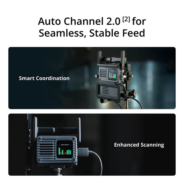 Miniatyrbillede 5 af 9: DJI SDR Transmission 2 Combo datasender til kamera 4000 m Grå, Sort