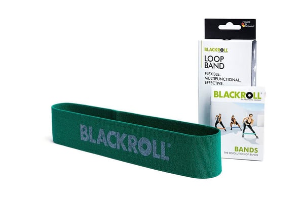 Blackroll Loop Medium jumppakuminauha Keskiraskas Tekstiili Vihreä