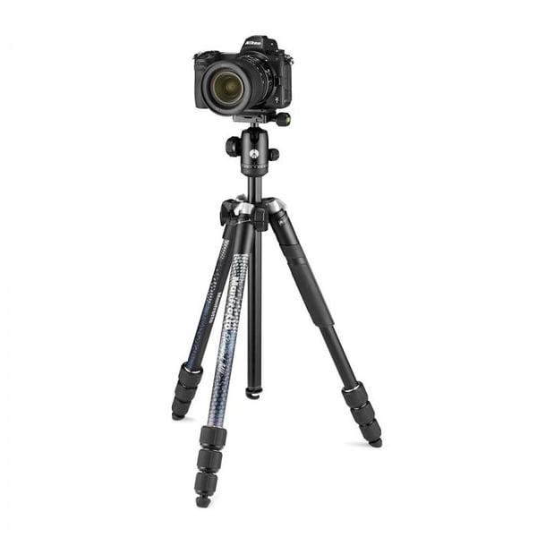 Miniatyrbild 1 av 15: Manfrotto Element MII Mobile Bluetooth Aluminium stativ Digital/film kameror 3 ben Svart