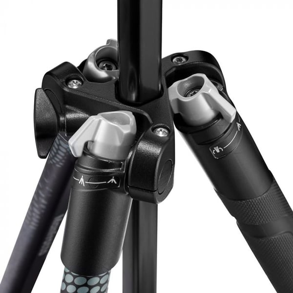 Manfrotto Element MII Mobile Bluetooth Aluminium stativ Digital/film kameror 3 ben Svart