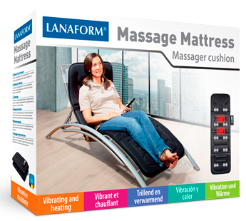 LANAFORM LA110315 massageapparater Universal Svart