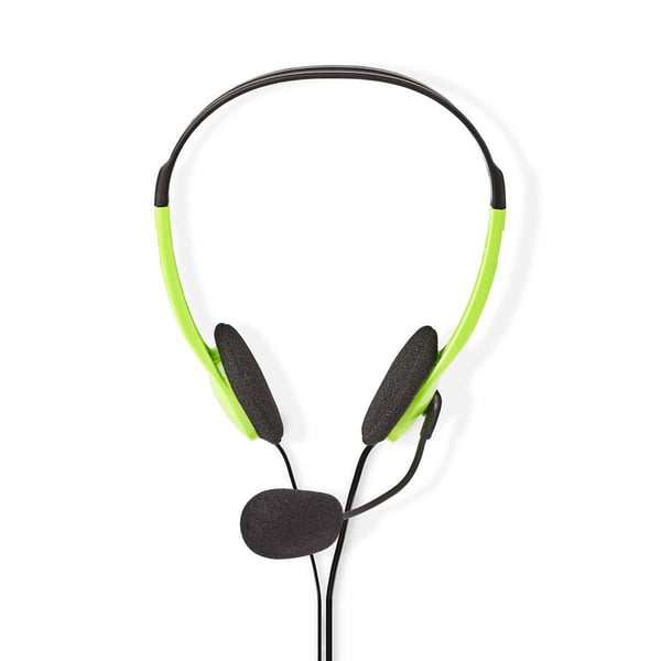 Nedis CHST100GN hovedtelefoner/headset Ledningsført Uddannelse Grøn