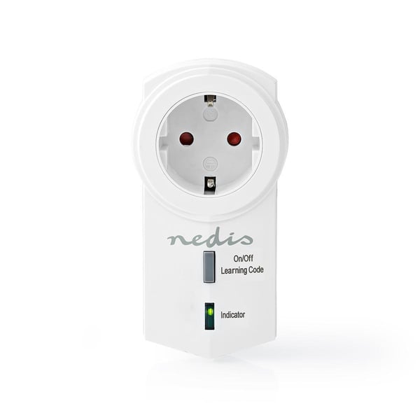 Nedis RFPM120FWT smart stik 3680 W Hvid
