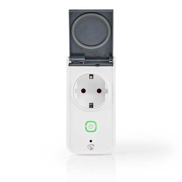 Pikkukuva 8 / 8: Nedis WIFIPO120FWT smart plug 3680 W Harmaa, Valkoinen