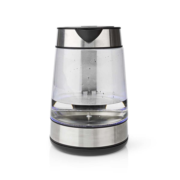 Miniatyrbillede 9 af 10: Nedis KAWK320EGS elkedel 1,7 L 2200 W Rustfrit stål, Transparent