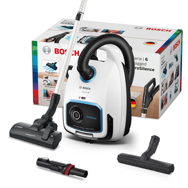 Miniatyrbild 5 av 5: Bosch Serie 6 BGB6SIL1 dammsugare 4 l Cylinderdammsugare Torr 700 W Dammpåse
