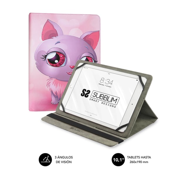 SUBBLIM SUB-CUT-4TC002 tablet etui 25,6 cm (10.1") Folie
