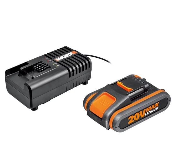 Miniatyrbillede 1 af 2: WORX WA3601 Batteri- og opladersæt