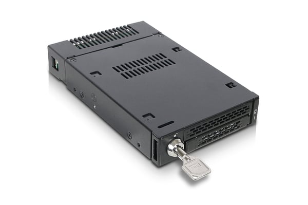 Icy Dock MB833M2K-B drevkabinet SSD kabinet Sort M.2