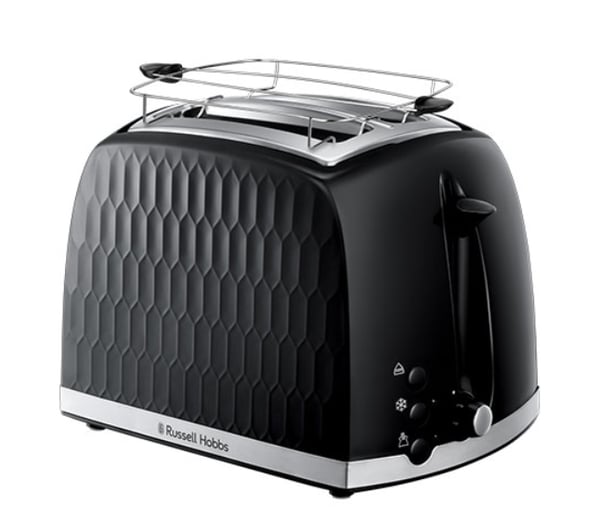 Russell Hobbs Honeycomb Black 2 Slice Toaster 6 2 viipale(i)ta 850 W Musta Russell Hobbs Honeycomb Black 2 Slice Toaster 6 2 viipale(i)ta 850 W Musta