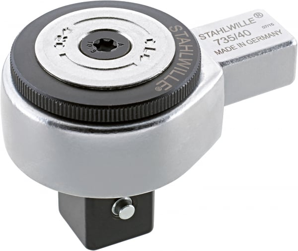 Miniatyrbillede 1 af 2: STAHLWILLE 735/20 14,18 mm 1 stk Sort 60