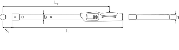 STAHLWILLE 730D Ft-lb, In-lb, Nm