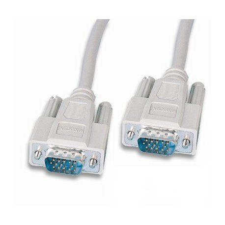 nuovaVideosuono 70/21 VGA-kaapeli 3 m VGA (D-Sub) Harmaa