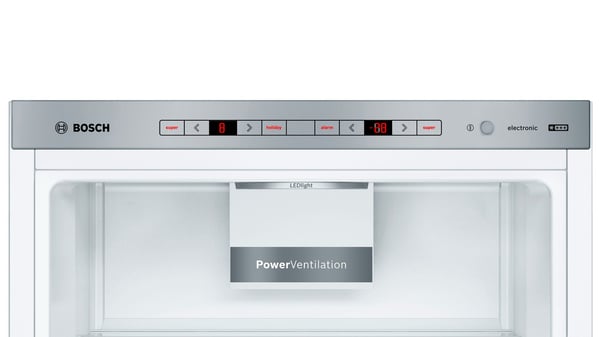 Bosch Serie 6 KGE36AICA kombinerad kyl/frys Fristående 308 l Rostfritt stål