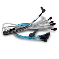 Broadcom 05-60001-00 SAS (Serial Attached SCSI) -kaapeli 1 m