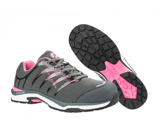 Miniatyrbillede 2 af 5: Albatros TWIST PINK WNS LOW 39 Hunstik Voksen Grå, Lyserød