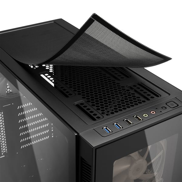 Pikkukuva 3 / 8: Sharkoon TG5 Pro RGB Midi Tower Musta
