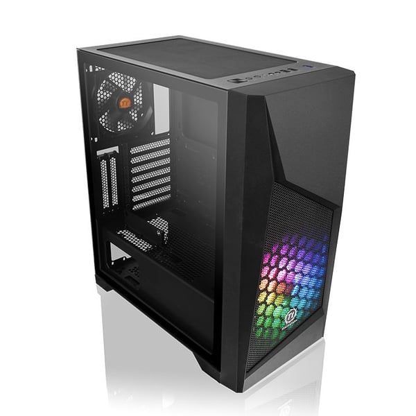 Miniatyrbild 5 av 6: Thermaltake Commander G32 TG ARGB Midi Tower Svart