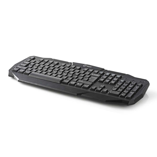 Miniatyrbild 4 av 5: Nedis GKBD100BKUS tangentbord Spela USB QWERTY Amerikanskt internationellt Svart