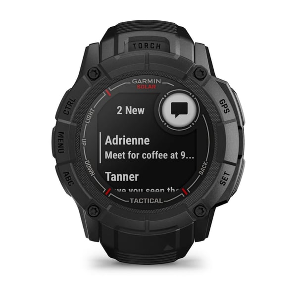 Miniatyrbild 9 av 13: Garmin Instinct 2X Solar Tactical Edition 2,79 cm (1.1") MIP 50 mm Digital 176 x 176 pixlar Pekskärm Svart GPS