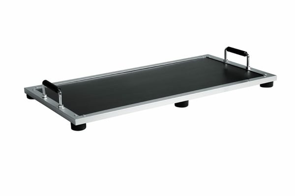 Gator Cases G-TOUR PEDALBOARD-LGW äänentoistolaitteiden suojakotelo Audioliitäntä Kova kotelo Alumiini, Puu Alumiini, Musta