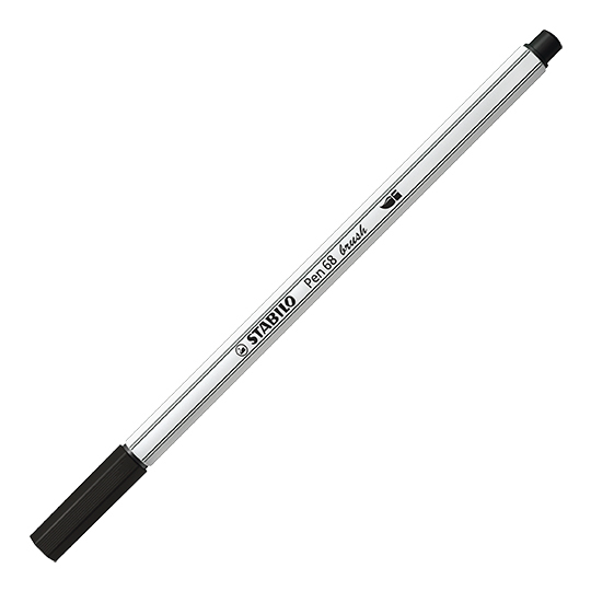 Miniatyrbild 5 av 7: STABILO Pen 68 brush ARTY stiftpennor Blandade färger 12 styck